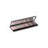 OPL Innovation 13-Pan Rectangular ABS Eyeshadow Palette with Applicator Well, Mirror & Domed Lid