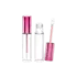 Sambound New Material Technology 16.2ml / 0.55oz PETG Cylinder Lip Gloss Tube with ABS Cap, Wiper & Customizable Doe-Foot Wand Applicator