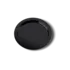 MIRON Violetglass 45.8mm Black A-PET Plastic Round Sealing Disc