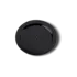MIRON Violetglass 36.4mm Black A-PET Plastic Round Sealing Disc