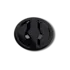 MIRON Violetglass 68.9mm Black A-PET Sealing Disc (Sirius 100, Sylvan)
