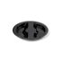 MIRON Violetglass 46.5mm Black A-PET Sealing Disc
