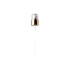 MIRON Violetglass 24-410 Black PP Fine Mist Sprayer with Gold Metallic Collar & Clear Overcap, 0.2cc Dosage