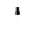 MIRON Violetglass 24-410 Black PP Fine Mist Sprayer with Black Overcap, 0.19cc Dosage