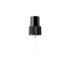 MIRON Violetglass 24-410 Black PP Fine Mist Sprayer with Black Overcap, 0.14cc Dosage