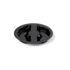 MIRON Violetglass 36.4mm Black A-PET Sealing Disc (Sirius 15)