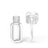 Shinhan C.M 3.5ml / 0.12oz PETG Cylinder Lip Gloss, Lip Oil, or Concealer Tube with Domed Cap