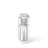 Shinhan C.M 3.5ml / 0.12oz PETG Cylinder Lip Gloss, Lip Oil, or Concealer Tube with Domed Cap & Big Applicator