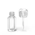 Shinhan C.M 3.5ml / 0.12oz PETG Cylinder Lip Gloss, Lip Oil, or Concealer Tube with Domed Cap