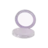 Anhui Jusu High Tech Industrial Co., Ltd 8g Deep Well Round ABS Powder Compact with Clear Window for Blush and Bronzer