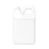 1.89L / 64oz 38mm F-Style Oblong HDPE Plastic Jug with Label Panel