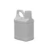 135oz / 4L 38-400 HDPE F-Style Industrial Jug with Recessed Label Panel