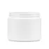 4oz / 118ml 70-400 White HDPE Straight Sided Wide Mouth Jar