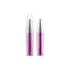 Queens Packaging Co., ltd. 0.51oz / 15ml AS Slim Tapered Airless Pump Bottle with Clear AS Overcap, 0.22cc Dosage