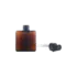 Queens Packaging Co., ltd. 8.1oz / 240ml Glass-Like PETG Cube Cleanser Pump Bottle with Lock-Down PP Pump