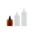 Queens Packaging Co., ltd. 20.3oz / 600ml PETG Rectangular Cleanser Pump Bottle with Lock-Down PP Pump