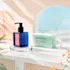 Queens Packaging Co., ltd. 20.3oz / 600ml PETG Rectangular Cleanser Pump Bottle with Lock-Down PP Pump