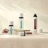 Queens Packaging Co., ltd.  3.7oz / 110ml Clear PET Cylinder Spray Bottle with Wide-Angle Fine Mist Sprayer & Overcap