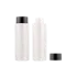 Queens Packaging Co., ltd.  3.4oz / 100ml PET Thick-Wall Cylinder Cosmetic Bottle with PE Orifice Reducer & LDPE Threaded Closure