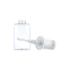 Queens Packaging Co., ltd.  10.1oz / 300ml Clear PET Bevel Cleanser Pump Bottle with Twist Lock PP Pump