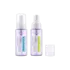 Queens Packaging Co., ltd. 1.7oz / 50ml Clear PET Cylinder Foaming Pump Bottle with Clear Overcap