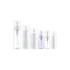 Queens Packaging Co., ltd. 3.4oz / 100ml Clear PET Cylinder Foaming Pump Bottle with Clear Overcap