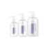 Queens Packaging Co., ltd. 10.1oz / 300ml Clear PET Round Cleanser Pump Bottle with PP Pump
