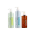 Queens Packaging Co., ltd. 13.5oz / 400ml Clear PET Cylinder Cleanser Pump Bottle with PP Pump