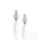 Queens Packaging Co., ltd. 3.4oz / 100ml PET Slim Cylinder Spray Bottle with Clear Overcap & Continuous Spray Pump Sprayer