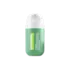 Queens Packaging Co., ltd. 1.7oz / 50ml PP Short Round Airless Pump Bottle with Flush PP Overcap & PP Pump, 0.5cc Dosage