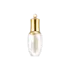 Queens Packaging Co., ltd. 1oz / 30ml Acrylic Double-Wall Round Pump Bottle with Decorative Crown-Topped Overcap, Metallized Shoulder & PP Pump with Metallized ABS Collar