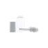 Queens Packaging Co., ltd. 1.2oz / 35ml PET Cylinder Pump Bottle with PP Pump & Overcap