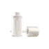 Queens Packaging Co., ltd. 1oz / 30ml Acrylic Double-Wall Slim Cylinder Dropper Bottle with Push Button Dropper & AS Pipette
