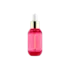 Queens Packaging Co., ltd. 0.51oz / 15ml Glass-Like PETG Round Dropper Bottle with Bulb Dropper with Metallized Collar