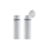 Queens Packaging Co., ltd. 5.1oz / 150ml PP Cylinder Airless Pump Bottle with Flip Top Cap & PP Pump, 1cc Dosage