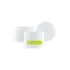 Queens Packaging Co., ltd.  3.4oz / 100ml Refillable PP Double-Wall Straight Sided Cosmetic Jar with Built-In PP Spatula & Flush Cap