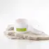 Queens Packaging Co., ltd.  3.4oz / 100ml Refillable PP Double-Wall Straight Sided Cosmetic Jar with Built-In PP Spatula & Flush Cap