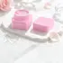 Queens Packaging Co., ltd. 1.7oz / 50ml PP Rounded Square Cream Jar with Flush Cap & PP Sealing Disc