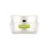 Queens Packaging Co., ltd. 1oz / 30ml Acrylic Double-Wall Round Cream Jar with Matching Silver Accented Threaded Closure