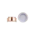 Queens Packaging Co., ltd.  1oz / 30ml Acrylic Double-Wall Straight Sided Cream Jar with Diamond-Cut Detail Closure & PP Sealing Disc