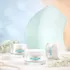 Queens Packaging Co., ltd.  1.7oz / 50ml Acrylic Double-Wall Straight Sided Cream Jar with Flush ABS Closure & PE Sealing Disc