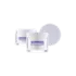 Queens Packaging Co., ltd. 8.1oz / 240ml Refillable Acrylic Double-Wall Straight Sided Cosmetic Jar with Flush ABS Closure & PP Inner Jar