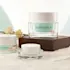 Queens Packaging Co., ltd.  0.51oz / 15ml Acrylic Double-Wall Straight Sided Eye Cream Jar with PP Spatula Stored in ABS Threaded Closure