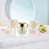 Queens Packaging Co., ltd. 1.7oz / 50ml Acrylic Thick-Wall Square Cream Jar with Diamond-Cut Detail Closure & Aluminum Cap Rim