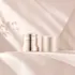Queens Packaging Co., ltd. 1oz / 30ml ABS Straight Sided Cream Jar with Decorative Full-Height Overcap, PP Inner Jar & PE Sealing Disc