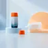 Queens Packaging Co., ltd. 1.7oz / 50ml PE Round Tottle with Integrated Dropper Nozzle