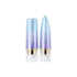 Queens Packaging Co., ltd.  1.2oz / 35ml Acrylic Double-Wall Rectangular Tottle with PP Pump, Metallized Shoulder & Clear Acrylic Overcap