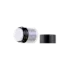 Queens Packaging Co., ltd.  0.51oz / 15ml Acrylic Double-Wall Straight Sided Airless Jar, Hinged Cap with Mirror & Applicator Storage
