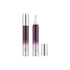 Queens Packaging Co., ltd.  0.34oz / 10ml AS Slim Cylinder Airless Pump Bottle with Massage Applicator & Metallized AS Overcap, 0.15cc Dosage