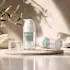 Queens Packaging Co., ltd.  1.7oz / 50ml PET Cylinder Airless Pump Bottle with Clear Overcap, 0.5cc Dosage